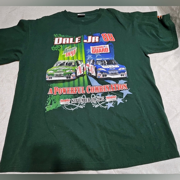 Vintage Chase Authentics Nascar Shirt Dale Earnhardt Jr Y2K Amp Racing Unisex XL - Picture 1 of 10